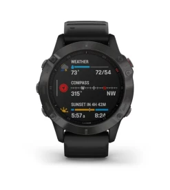 Garmin International Fēnix 6 Sapphire 010-02158-10 10 Garmin International Fēnix 6 Sapphire 010-02158-10 -Potomac River Running SHOP 010 02158 10 Gray D