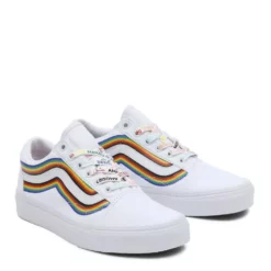 Vans Pride Old Skool In White/True White -Potomac River Running SHOP 0a5krfb5u 2 1100x