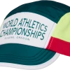ASICS World Athletics Championships 5 Panel Cap - 3013A782.900 2 ASICS World Athletics Championships 5 Panel Cap - 3013A782.900 -Potomac River Running SHOP 3013A782 900 AC FT GLB