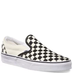 Vans Checkerboard Slip-On In Black/Off White -Potomac River Running SHOP b b 2 1100x