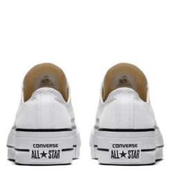 Converse Women's Chuck Taylor All Star Lift In White/Black -Potomac River Running SHOP c o convers chuck taylor all star lift low top white 560251c 6 1100x