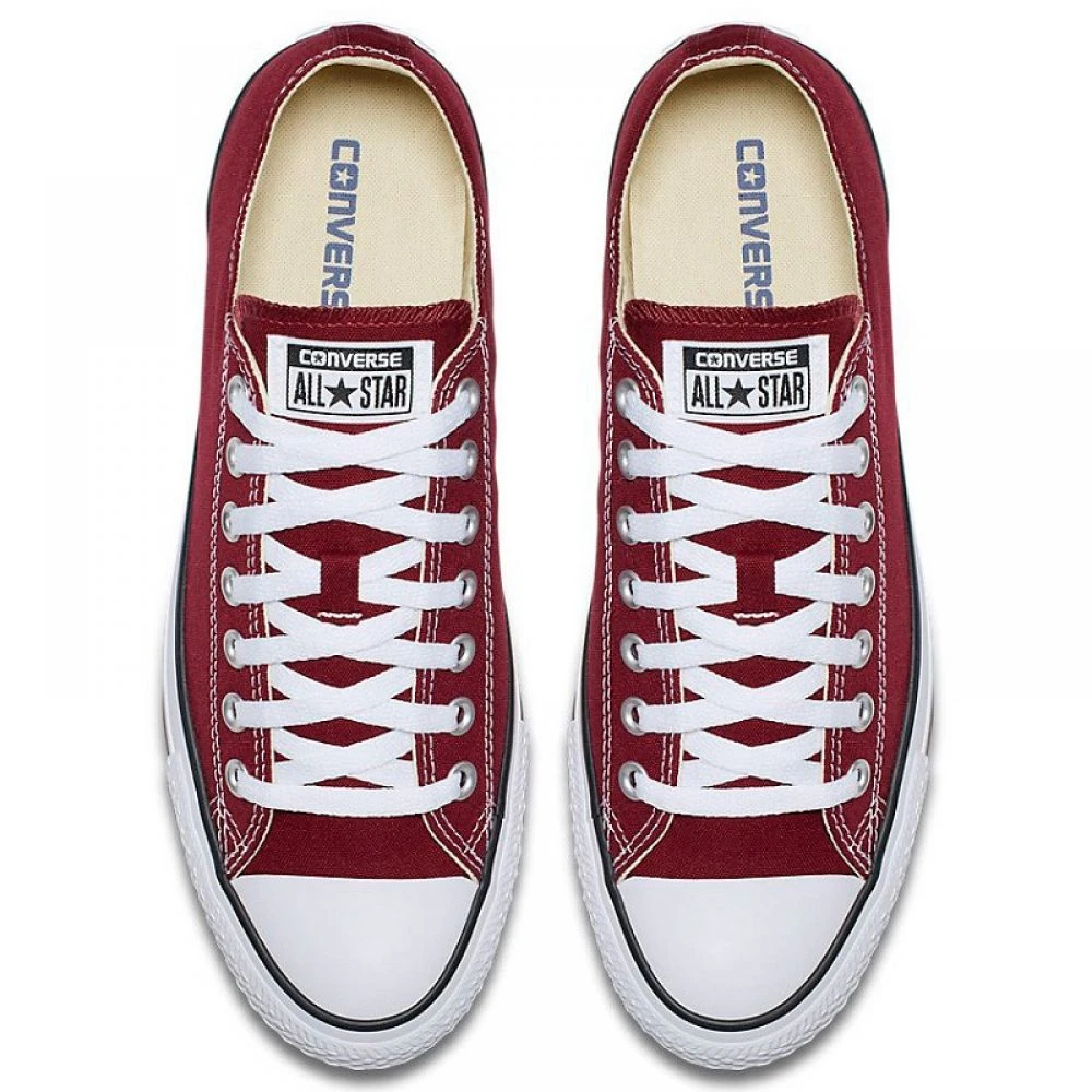 Converse Chuck Taylor All Star Low Top In Maroon 7 Converse Chuck Taylor All Star Low Top In Maroon - Image 5