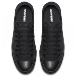 Converse Chuck Taylor All Star Mono Canvas Low Top In Black Monochrome -Potomac River Running SHOP c o converse chuck taylor all star monochrome canvas low top black m5039 4 1 1100x