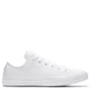 Converse Chuck Taylor All Star Mono Leather Low Top In White Monochrome -Potomac River Running SHOP c o converse chuck taylor all star monochrome leather low top white 136823 1 1100x