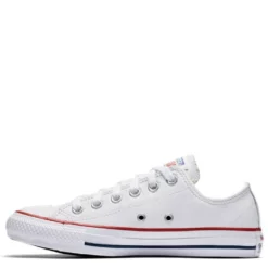 Converse Chuck Taylor All Star Leather Low Top In White 8 Converse Chuck Taylor All Star Leather Low Top In White -Potomac River Running SHOP c o converse taylor all star leather low top black 132173c 3 1 1100x