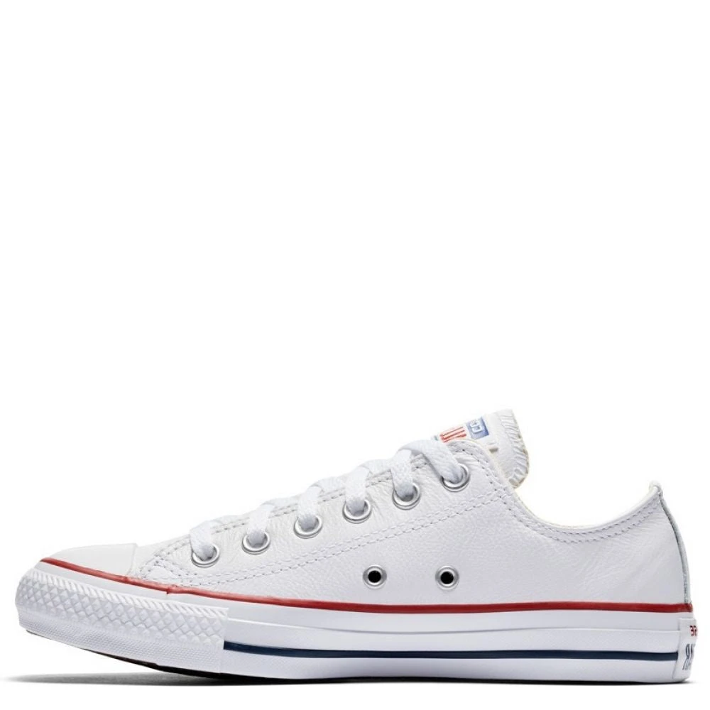 Converse Chuck Taylor All Star Leather Low Top In White 4 Converse Chuck Taylor All Star Leather Low Top In White - Image 2
