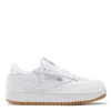 Reebok Women's Club C Double In White/Rubber Gum-07 -Potomac River Running SHOP fv5658 1 footwear photography side lateral center view white 1100x