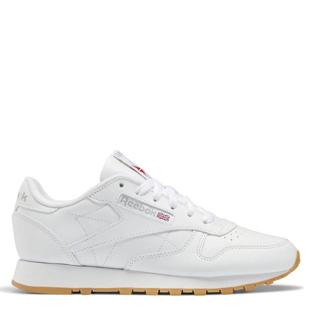 Reebok Women's Classic Leather In Ftwr White/Pure Grey 3/Reebok Rubber Gum-03 3 Reebok Women's Classic Leather In Ftwr White/Pure Grey 3/Reebok Rubber Gum-03