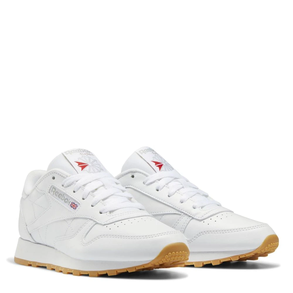 Reebok Women's Classic Leather In Ftwr White/Pure Grey 3/Reebok Rubber Gum-03 4 Reebok Women's Classic Leather In Ftwr White/Pure Grey 3/Reebok Rubber Gum-03 - Image 2
