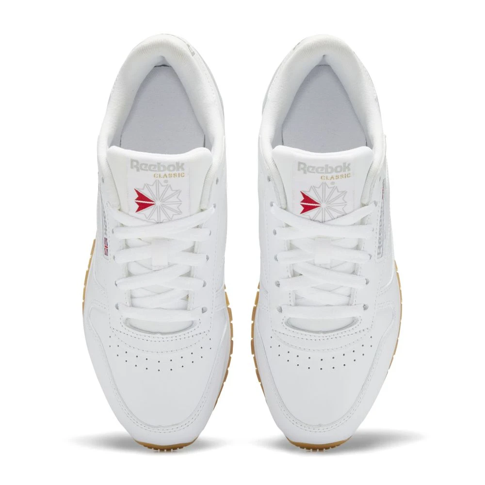 Reebok Women's Classic Leather In Ftwr White/Pure Grey 3/Reebok Rubber Gum-03 5 Reebok Women's Classic Leather In Ftwr White/Pure Grey 3/Reebok Rubber Gum-03 - Image 3