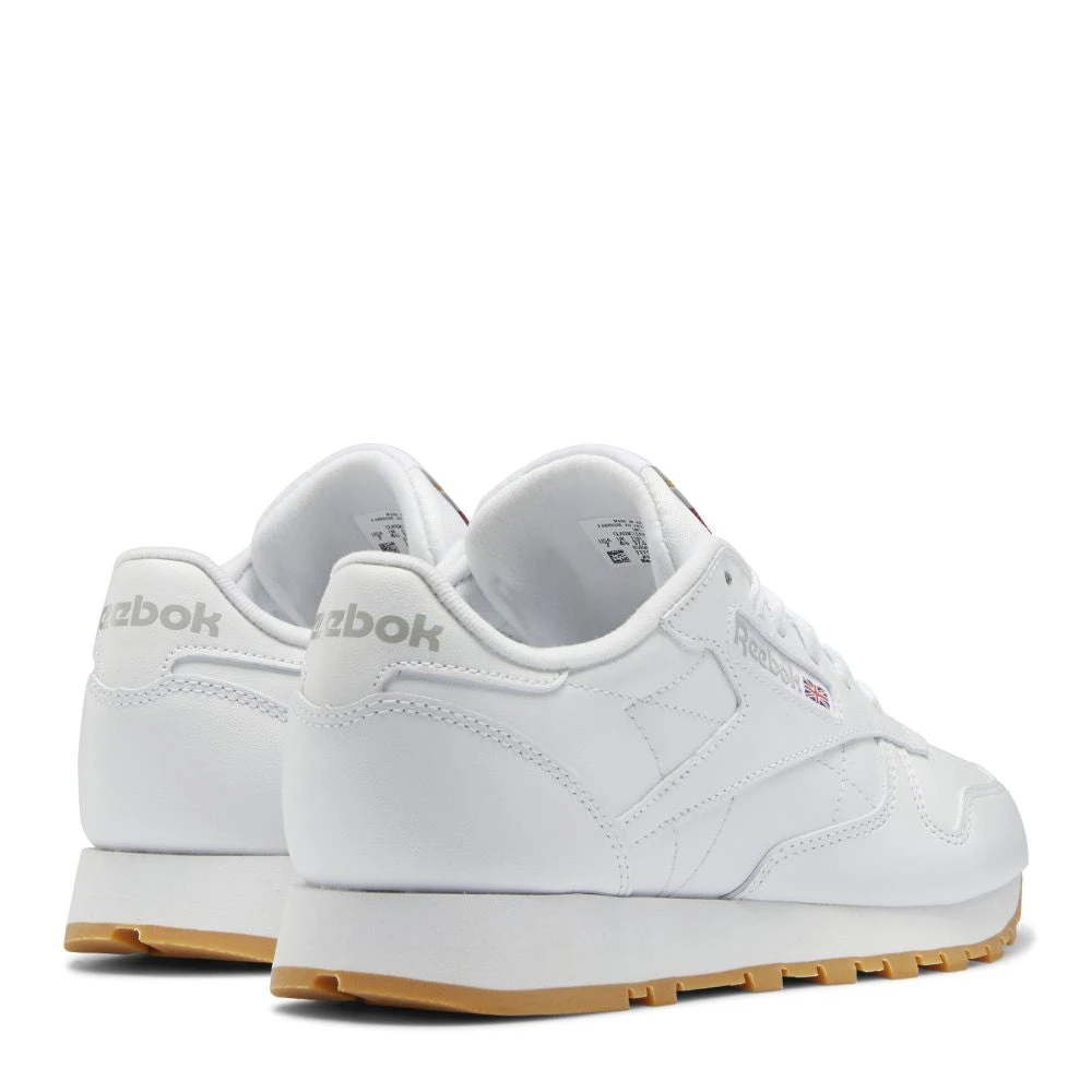 Reebok Women's Classic Leather In Ftwr White/Pure Grey 3/Reebok Rubber Gum-03 6 Reebok Women's Classic Leather In Ftwr White/Pure Grey 3/Reebok Rubber Gum-03 - Image 4