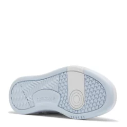 Reebok Women's Court Peak In Ftwr White/Glass Blue/Rbbr White -Potomac River Running SHOP gz2238 3 footwear photography bottom view white 1100x