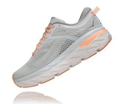 Women's HOKA Bondi 7 (Wide - D) - 1110531-HMSH -Potomac River Running SHOP hmss2
