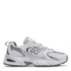 New Balance 530 In White With Natural Indigo -Potomac River Running SHOP mr530sg side 1100x
