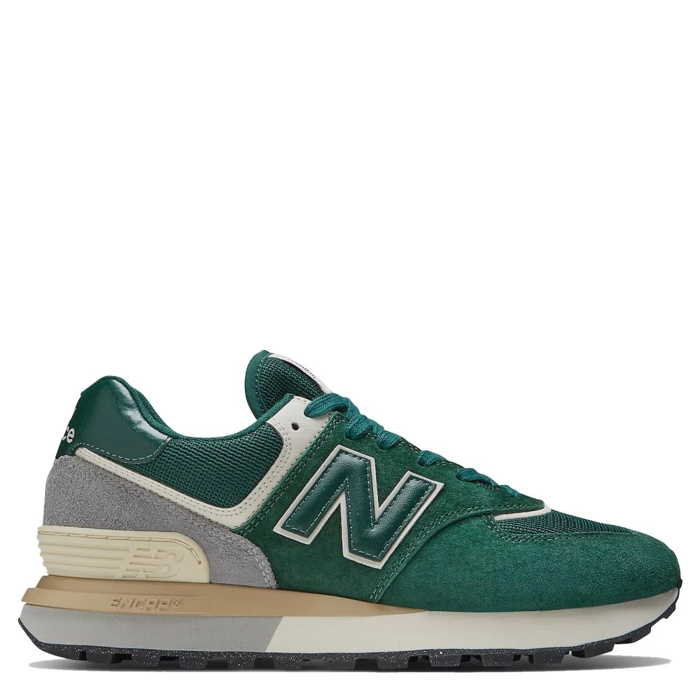 New Balance 574 In Green With Silver 3 New Balance 574 In Green With Silver