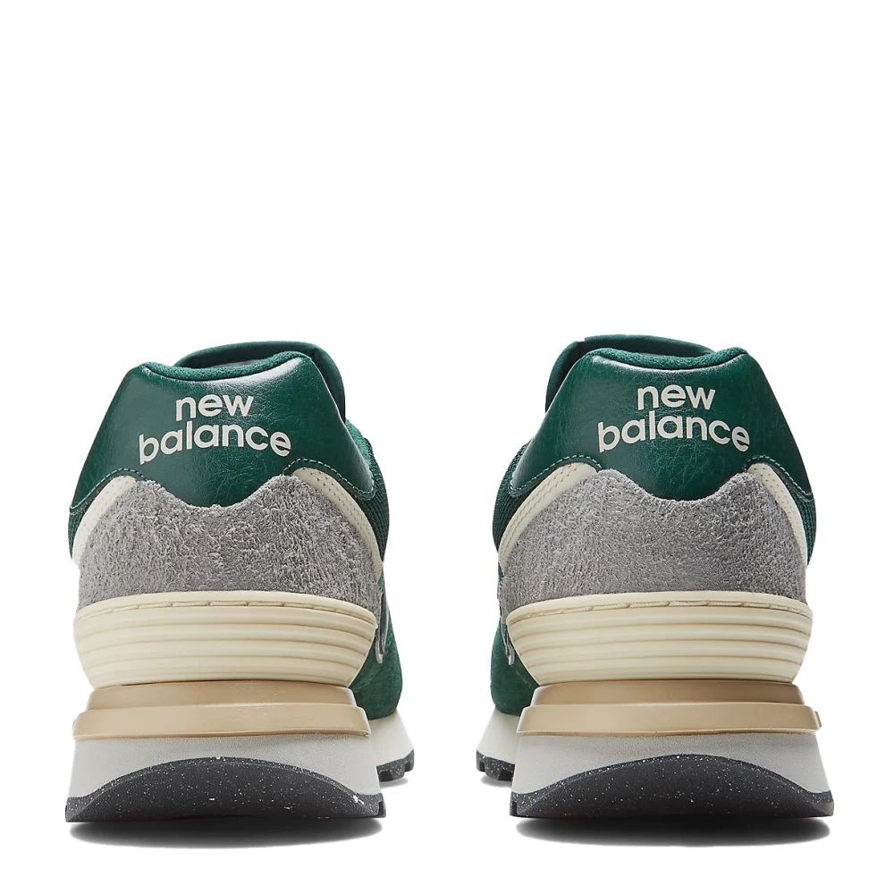 New Balance 574 In Green With Silver 6 New Balance 574 In Green With Silver - Image 4