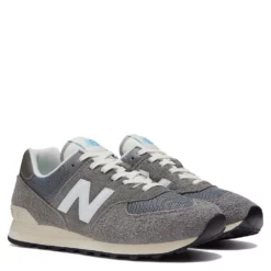 New Balance 574 In Grey With White -Potomac River Running SHOP nb u574wr2 1538 2 1100x