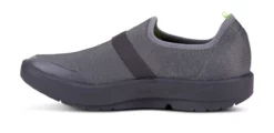 Women's Oofos OOmg Fibre - 5071-Grey -Potomac River Running SHOP oofos oomg fibre low shoe gray c