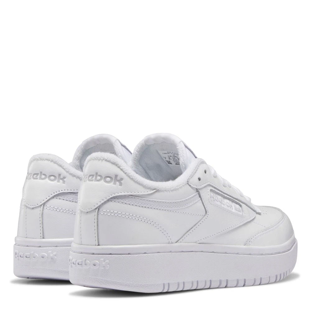 Reebok Women's Club C Double In Ftwr White/Ftwr White/Cold Grey 2 6 Reebok Women's Club C Double In Ftwr White/Ftwr White/Cold Grey 2 - Image 4