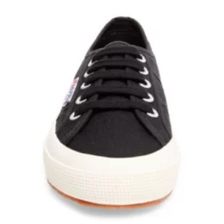 Superga Women's 2750 Cotu Classic In Black -Potomac River Running SHOP s u superga women 2750 cotu classic black 3 1 1100x
