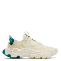 Sorel Women's Kinetic Breakthru Day Lace In Bleached Ceramic/White