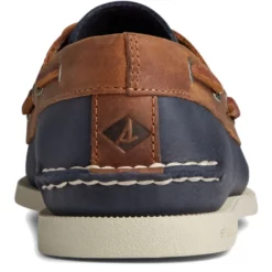 Sperry Men's Authentic Original 2-Eye Wild Horse Boat Shoe In Navy/Sonora -Potomac River Running SHOP sts21718 90 1100x