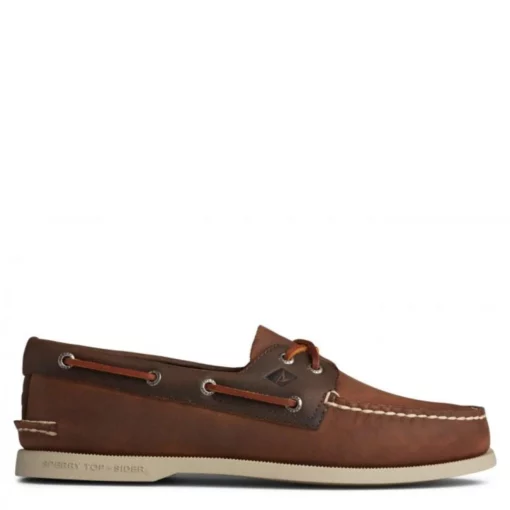 Sperry Men's Authentic Original 2-Eye Wild Horse Boat Shoe In Sonora/Riverboat -Potomac River Running SHOP sts21722 000 1100x
