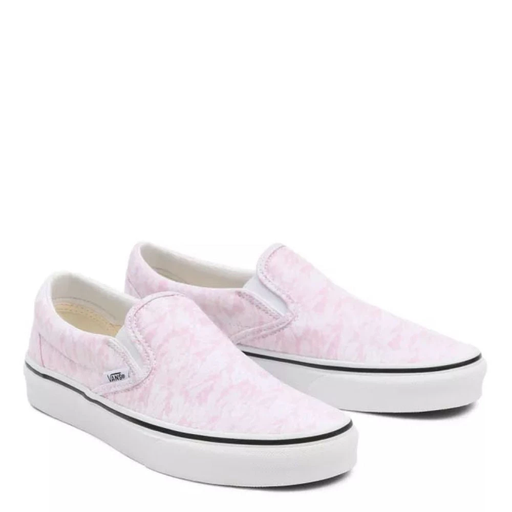 Vans Women's Washes Classic Slip-On In Cradle Pink/True White 4 Vans Women's Washes Classic Slip-On In Cradle Pink/True White - Image 2