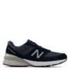 New Balance Women's Made In US 990v5 In Navy With Silver