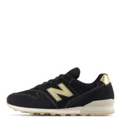 New Balance Women's 996v2 In Black With Gold And Magnet -Potomac River Running SHOP wl996ce2 202 1100x